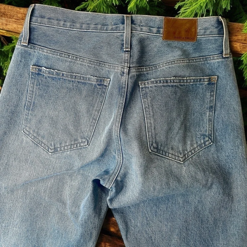 Madewell Rivet & Thread ‘Low-Rise Vintage Straight Jeans: Selvedge Edition’ 27
